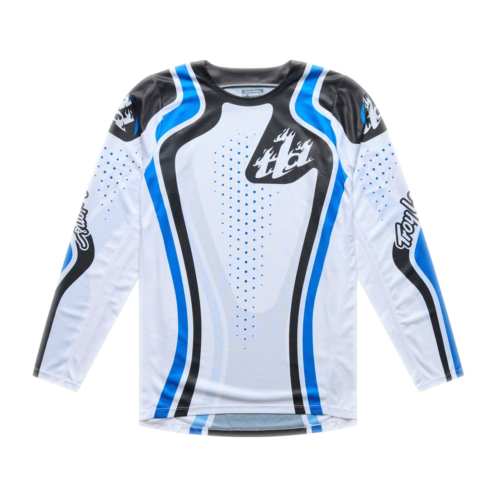 Troy Lee Designs Spring 2026 GP Pro Roller MX Jersey White Blue